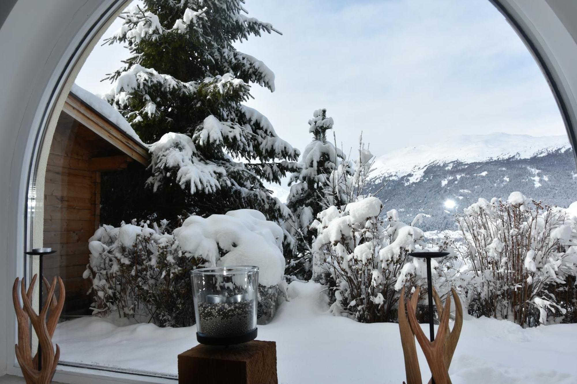 Wellness Aparthotel Panorama Alpin - Ferienwohnungen Jerzens Im Pitztal Exterior photo